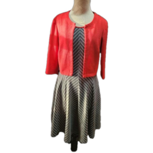 Robbie Bee fit and flare dress set